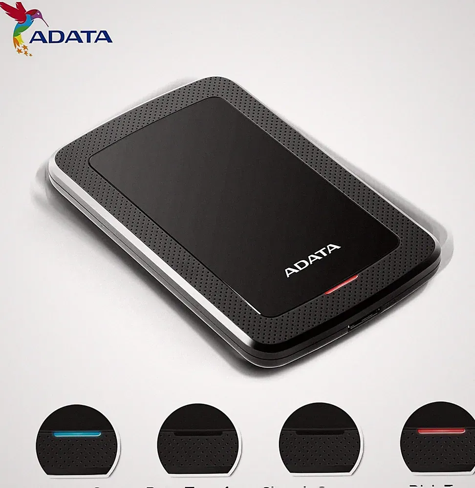ADATA HV300 Hard Drive - 2 TB - External (Portable) - USB 3.1-256-bit AES 2.5 In